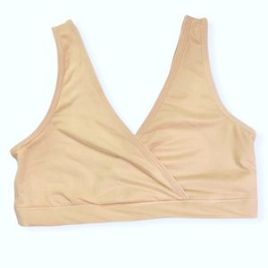 Secret Treasures Nude Unlined Pullover Bra Small